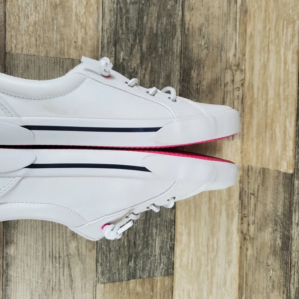 Sperry Pier Boat Shoes Kids Sz 4.5 Low Top Sneakers (WORN 1X)